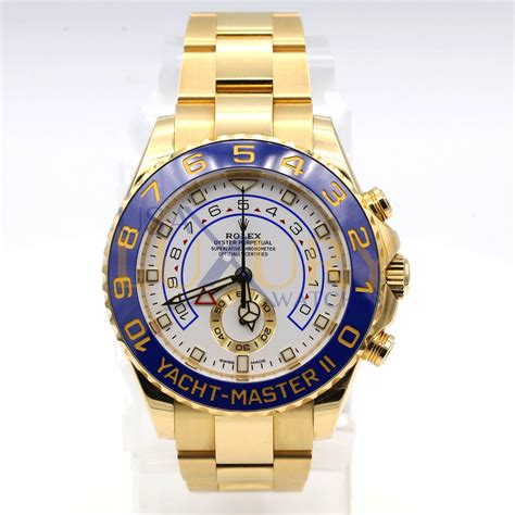 rolex gold chronograph yachtmaster|Rolex yacht master price.